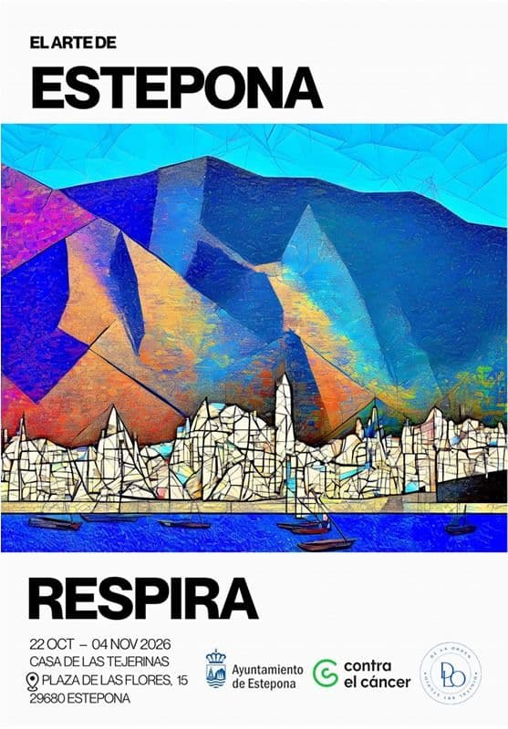 Las artistas Concha Manzano y María Ochoa exponen la muestra pictórica ‘El Arte de Estepona... Respira’ en la Casa de Las Tejerinas