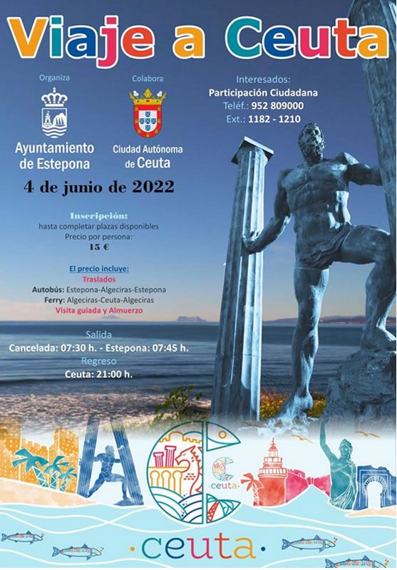 I PLAN DE OCIO Y TIEMPO LIBRE "VIAJE A CEUTA"