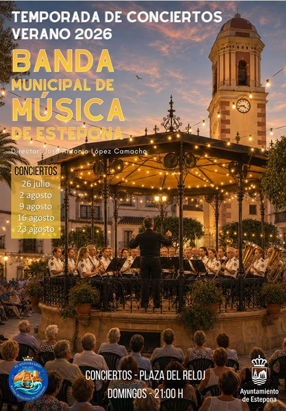 CONCIERTOS VERANO BANDA MUNICIPAL DE MUSICA 2026