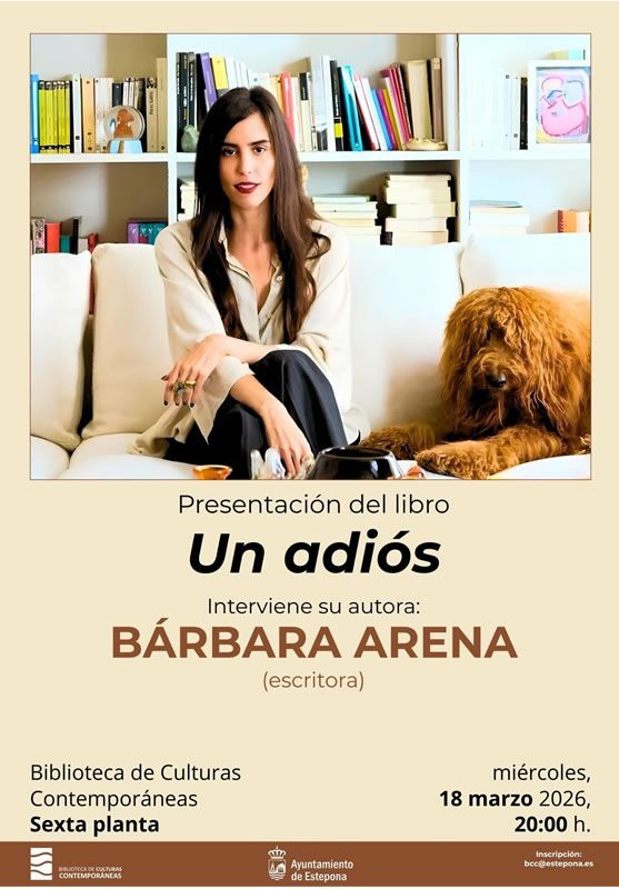 PRESENTACION LIBRO "UN ADIOS" DE BARBARA ARENA