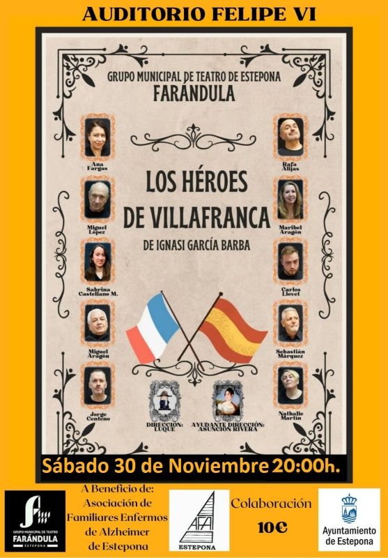 GRUPO MUNICIPAL FARANDULA "LOS HEROES DE VILLAFRANCA" DE I. GARCIA BARBA