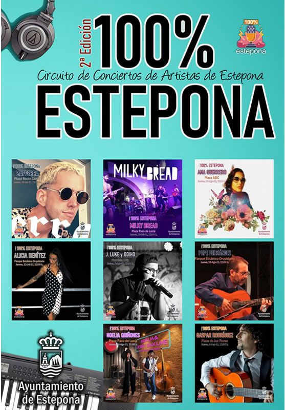 CONCIERTOS "100% ESTEPONA" CON ARTISTAS LOCALES