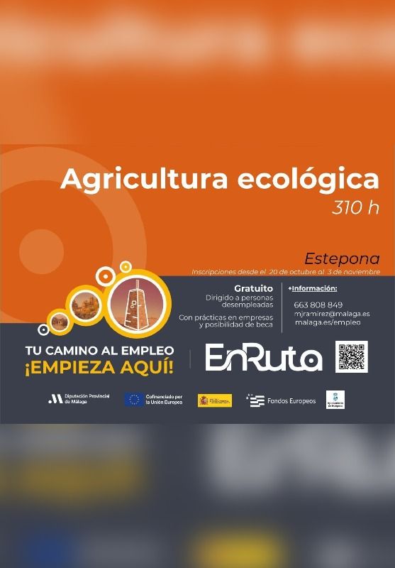 Estepona lanza un curso gratuito de Agricultura Ecológica para desempleados