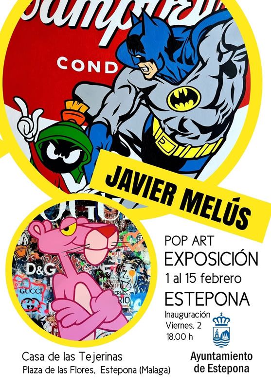 EXPO "POP ART" DE JAVIER MELUS