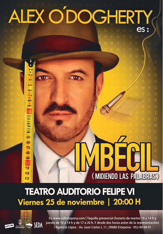 ESPECTACULO "IMBECIL" DE ALEX O´DOGHERTY