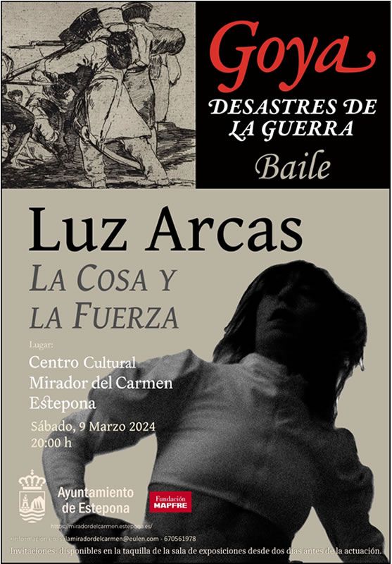 "LA COSA Y LA FUERZA" DE LA BAILARINA Y COREOGRAFA "LUZ ARCAS"