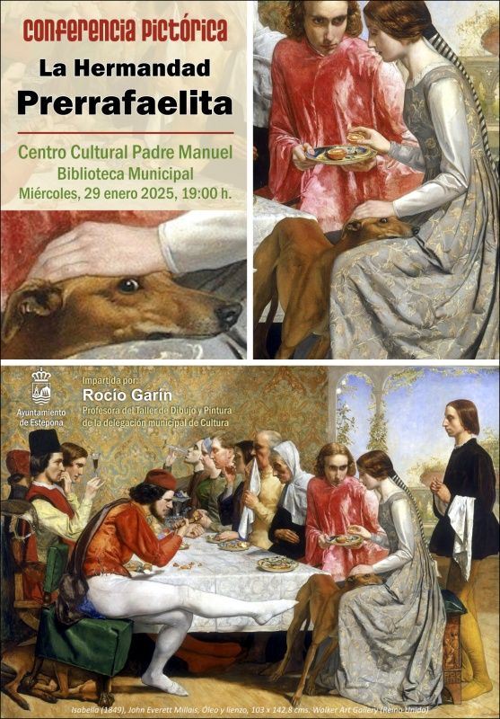 CONFERENCIA DE ROCIO GARIN: "LA HERMANDAD PRERRAFAELITA"